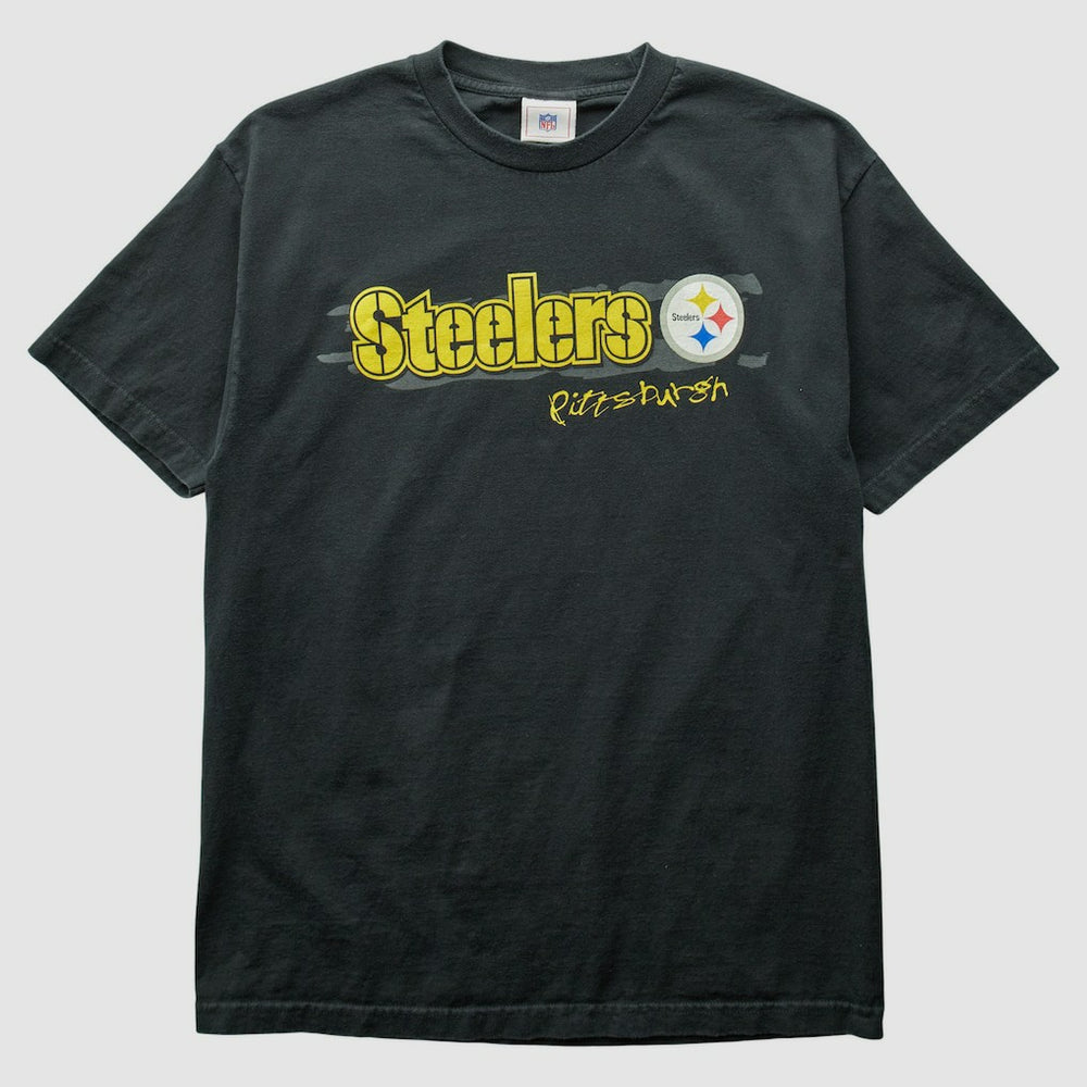 Pittsburgh Steelers NFL 2000s T-Shirt - Black Vintage sale