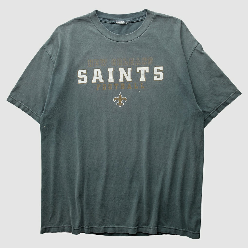 New Orleans Saints 2000s T-Shirt - Gray Vintage sale