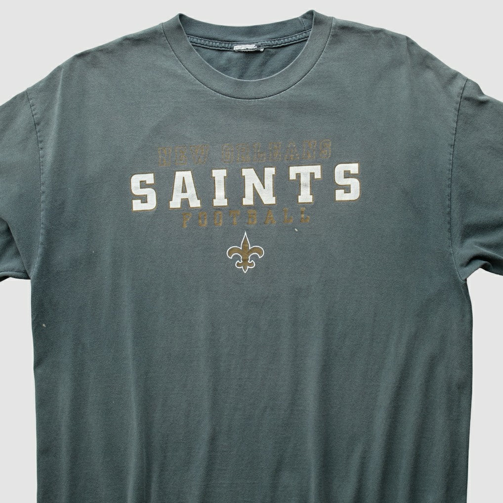New Orleans Saints 2000s T-Shirt - Gray Vintage sale