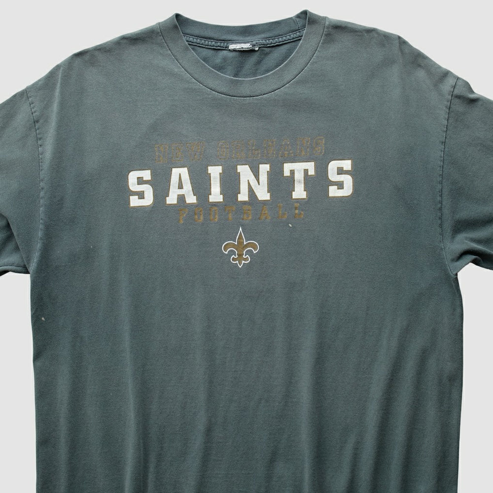 New Orleans Saints 2000s T-Shirt - Gray Vintage sale