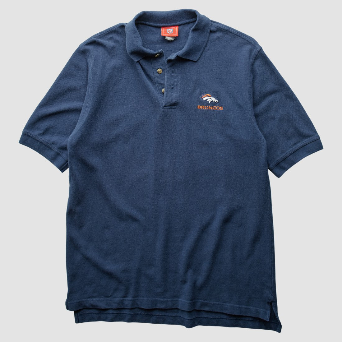 Denver Broncos NFL 2000s Polo - Navy Vintage online
