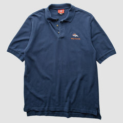 Denver Broncos NFL 2000s Polo - Navy Vintage online