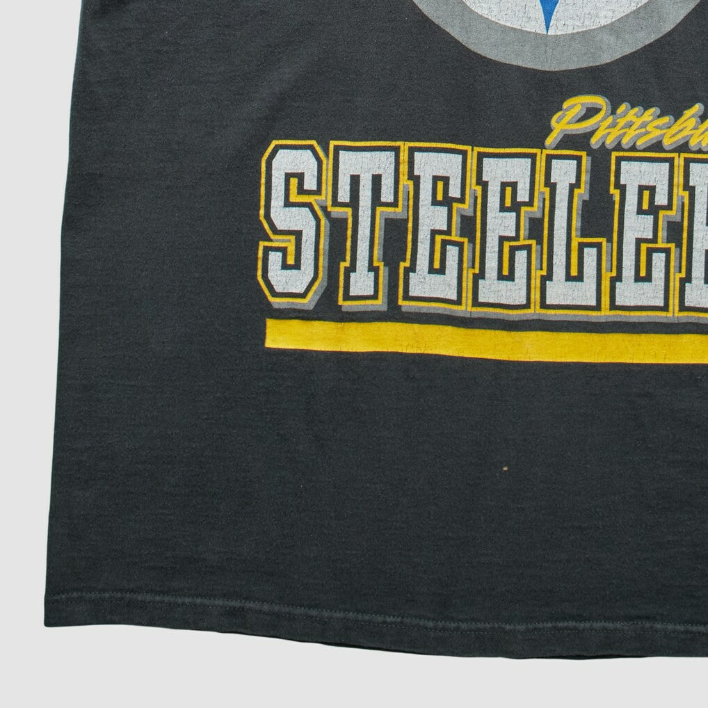 Pittsburgh Steelers 1997 T-Shirt - Black Vintage online