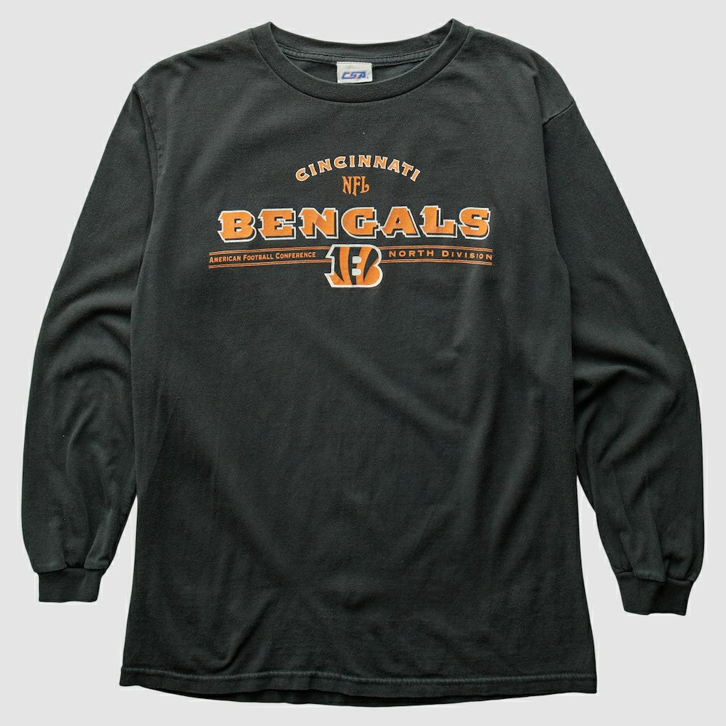 Cincinnati Bengals CSA 2000s T-Shirt - Black Vintage cheap