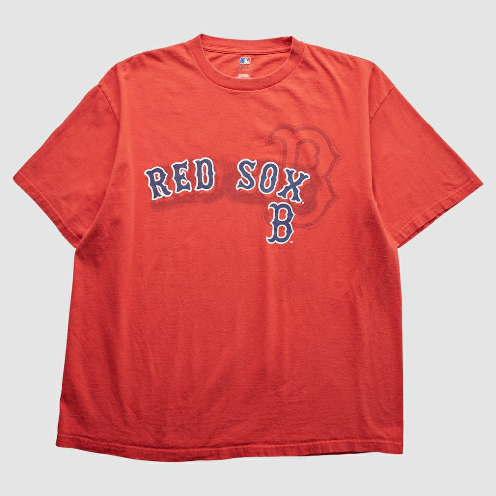 Boston Red Sox 2000s T-Shirt Red Vintage