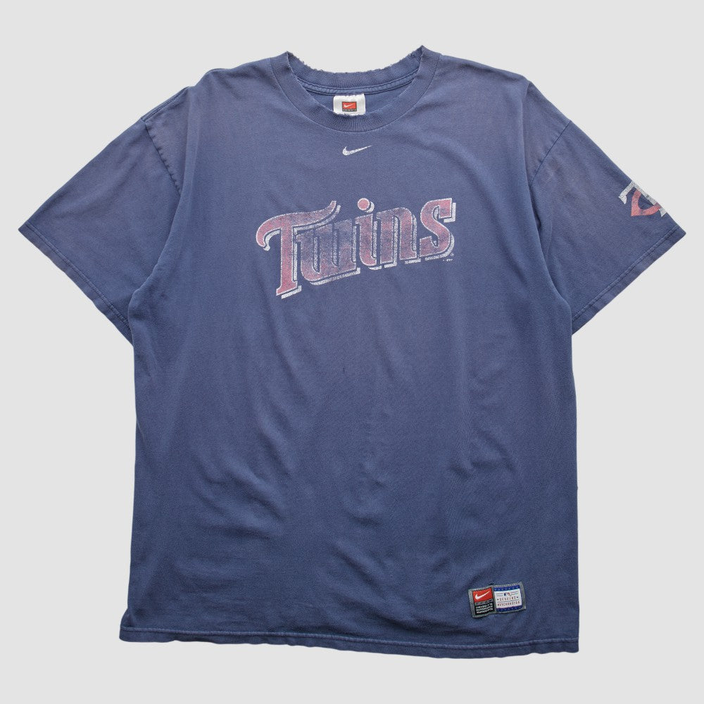 Minnesota Twins 2000s T-Shirt Navy Vintage