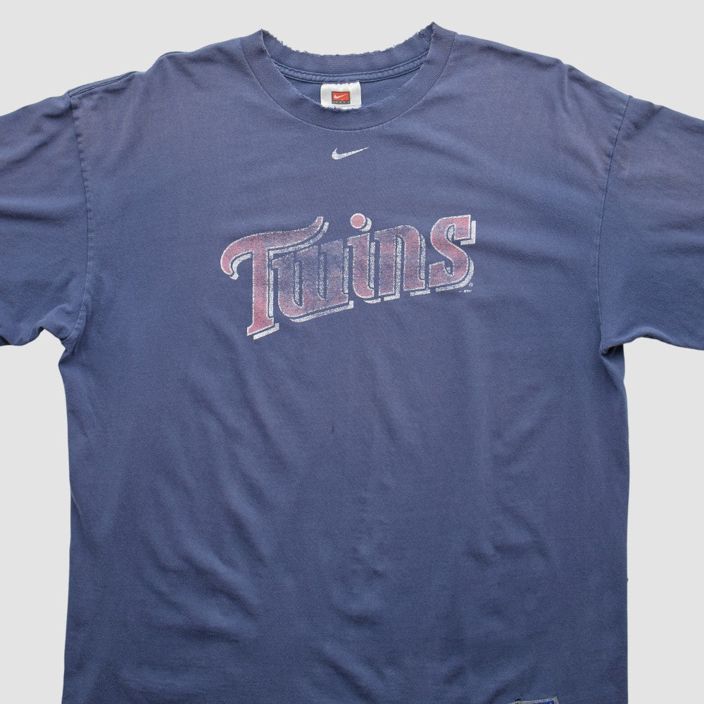 Minnesota Twins 2000s T-Shirt Navy Vintage