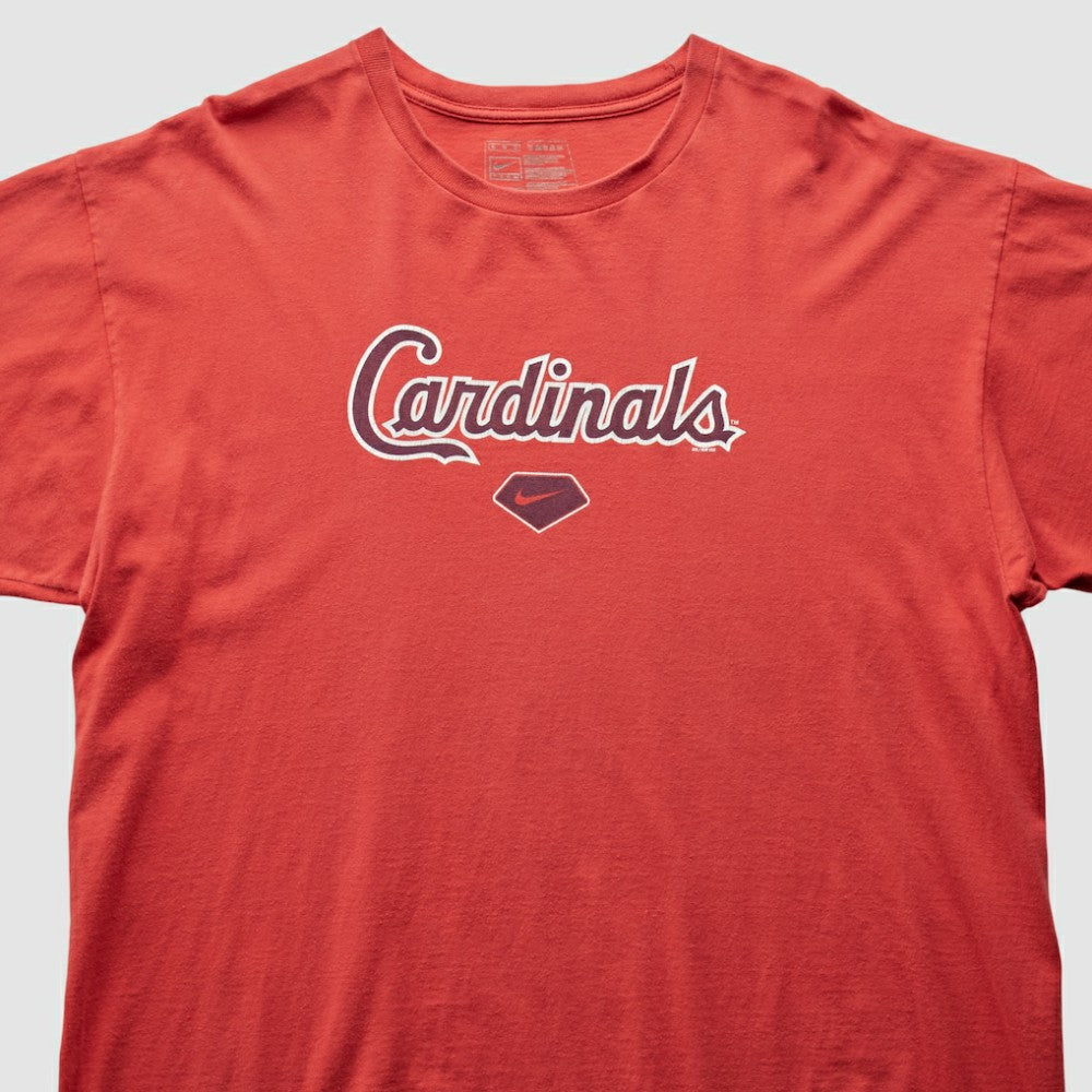 St. Louis Cardinals 2008 T-Shirt Red Vintage