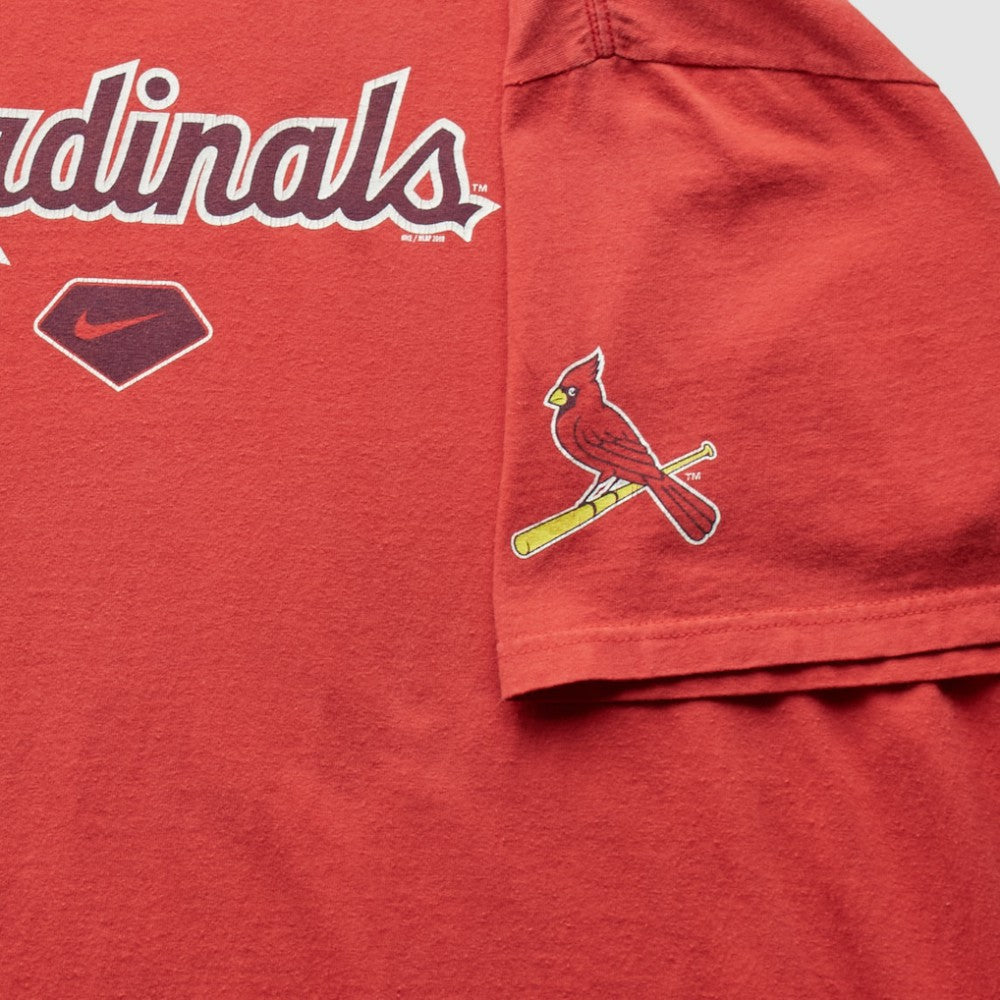 St. Louis Cardinals 2008 T-Shirt Red Vintage