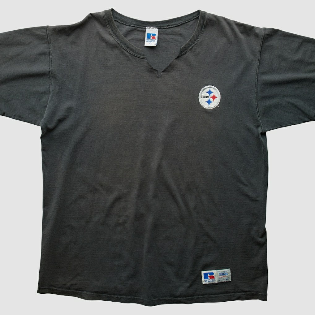 Pittsburgh Steelers Russell 90s T-Shirt - Black Vintage outlet