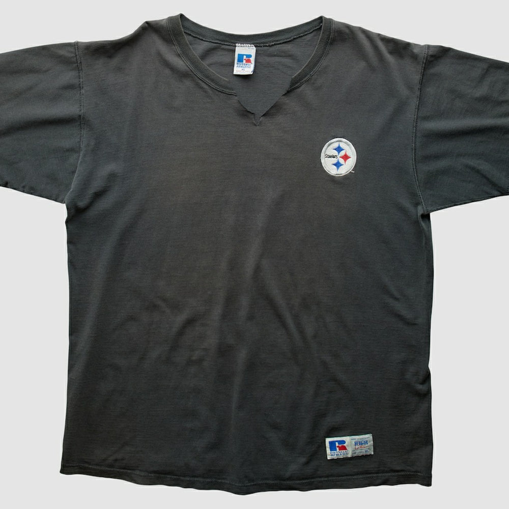 Pittsburgh Steelers Russell 90s T-Shirt - Black Vintage outlet