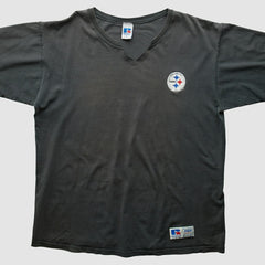 Pittsburgh Steelers Russell 90s T-Shirt - Black Vintage outlet