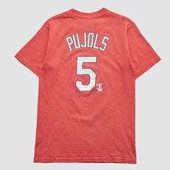 St. Louis Cardinals Majestic 2000s T-Shirt Red Vintage