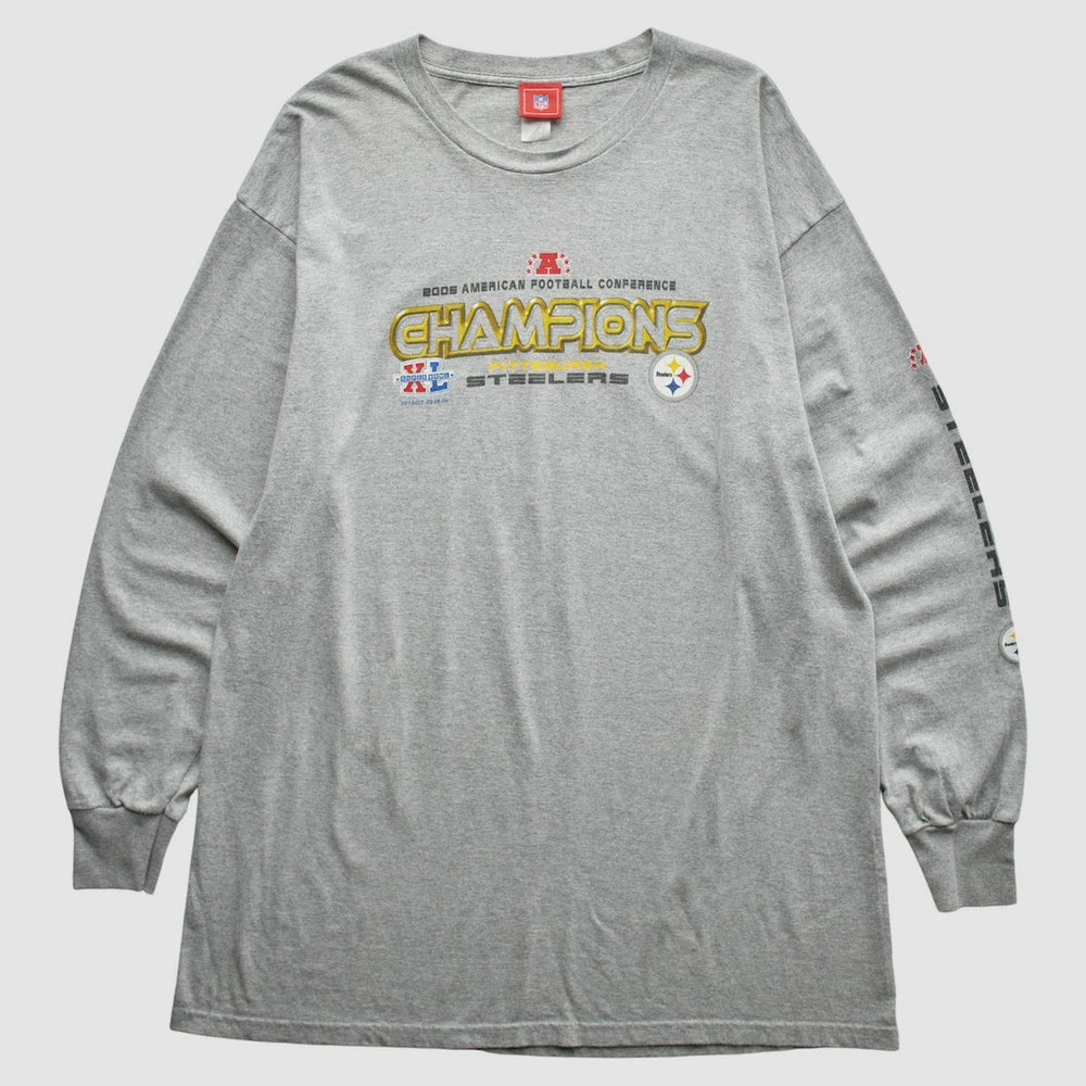 Pittsburgh Steelers NFL 2005 T-Shirt - Gray Vintage online