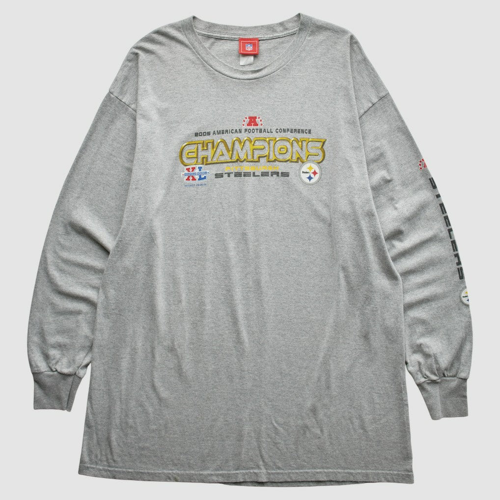 Pittsburgh Steelers NFL 2005 T-Shirt - Gray Vintage online