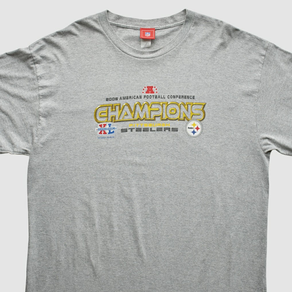 Pittsburgh Steelers NFL 2005 T-Shirt - Gray Vintage online
