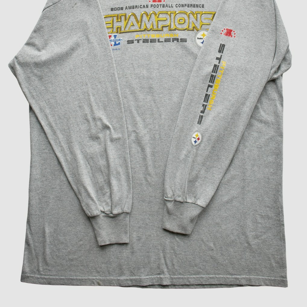 Pittsburgh Steelers NFL 2005 T-Shirt - Gray Vintage online