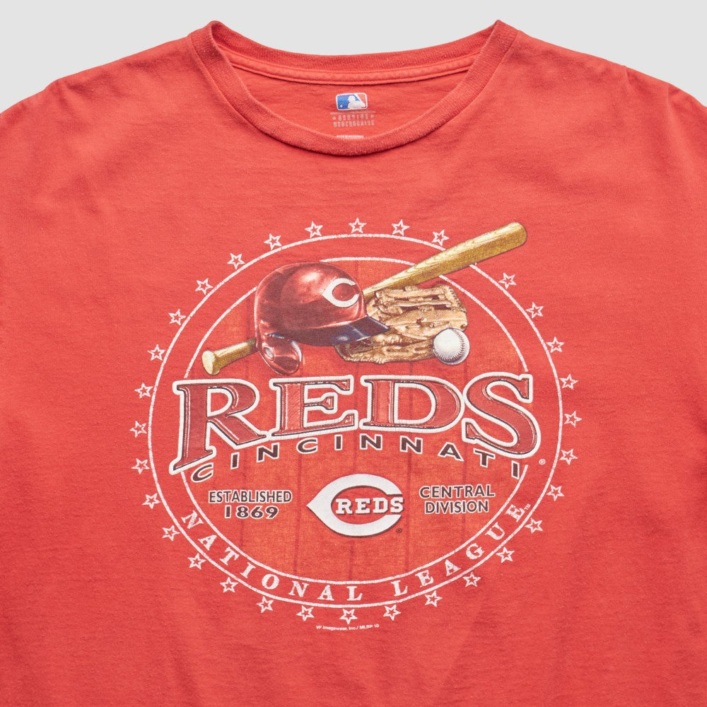 Cincinnati Reds Genuine Merchandise 2010 T-Shirt Red Vintage