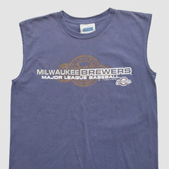 Milwaukee Brewers 2005 Tank Blue Vintage