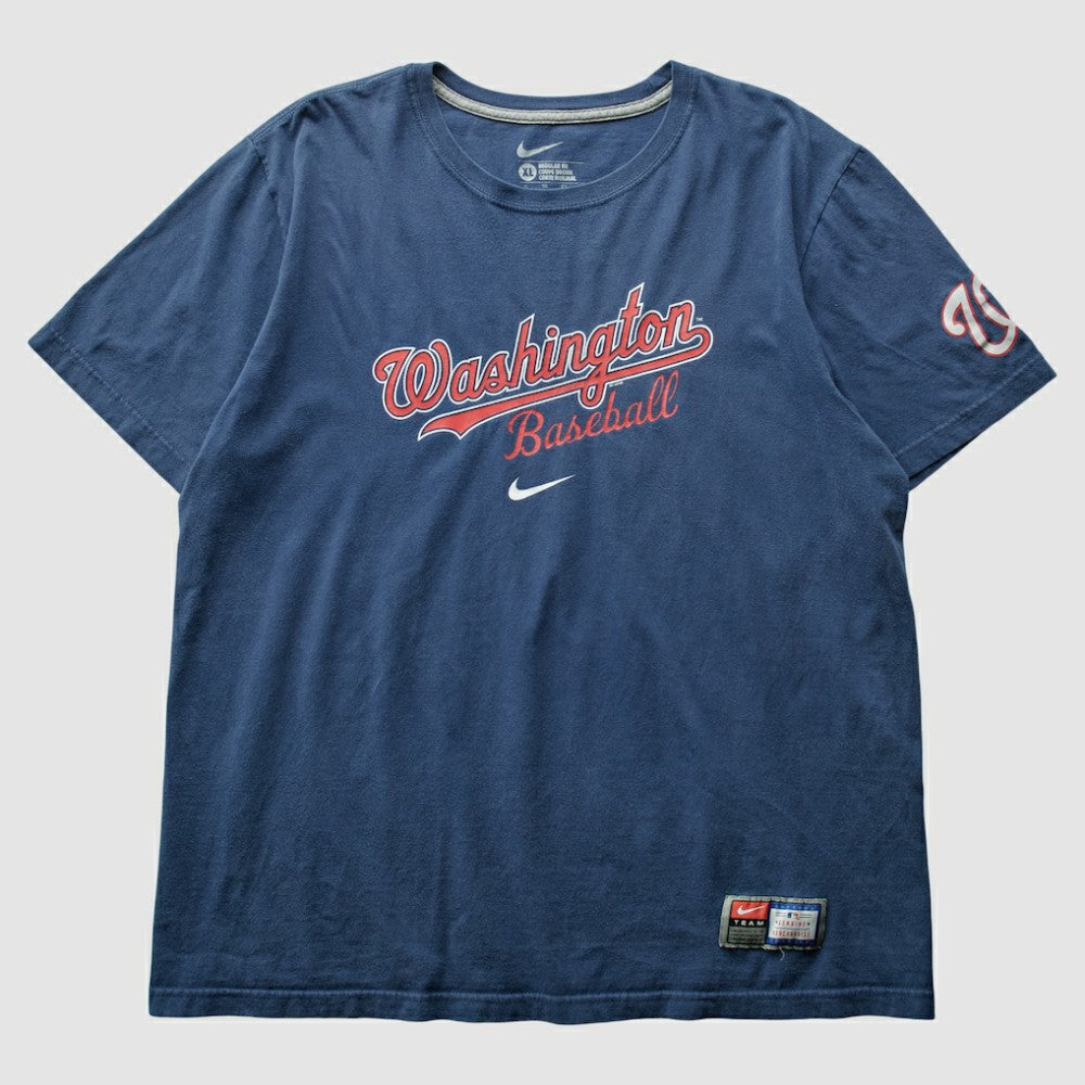 Washington Nationals 2012 T-Shirt Blue Vintage