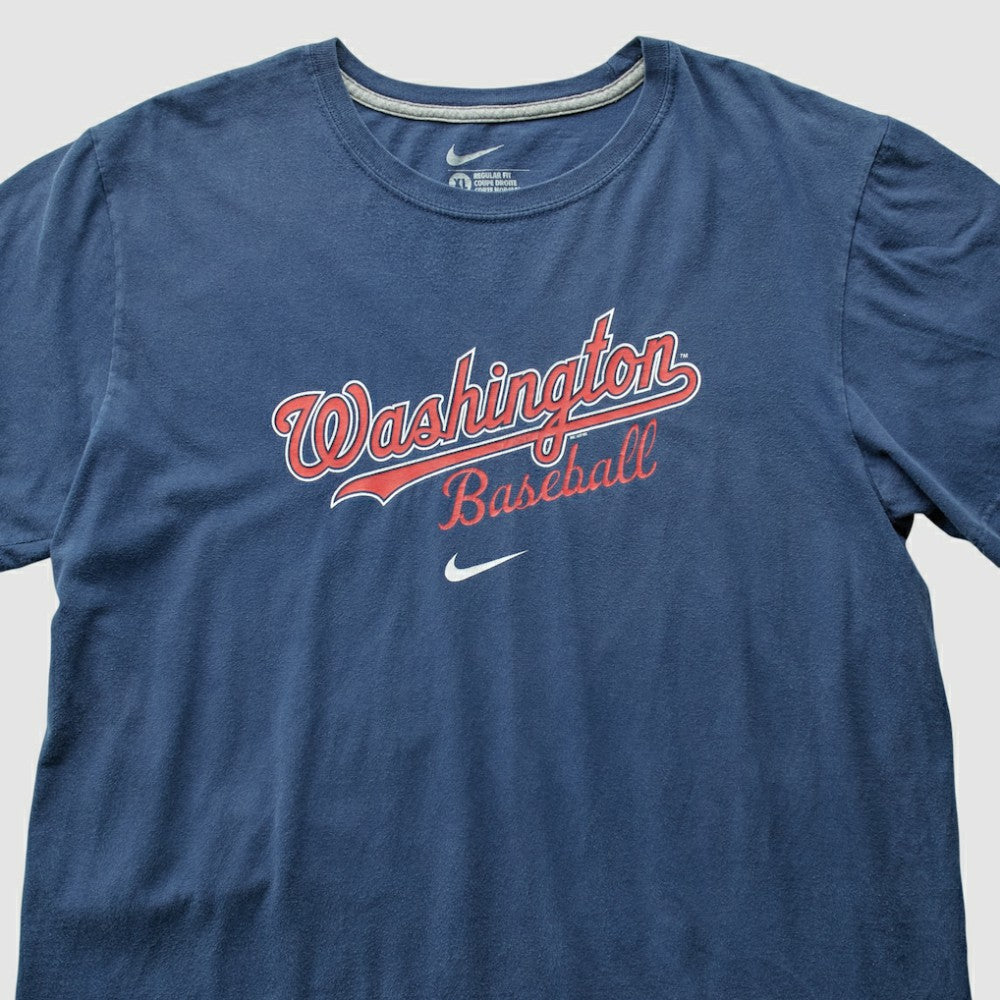 Washington Nationals 2012 T-Shirt Blue Vintage