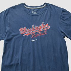 Washington Nationals 2012 T-Shirt Blue Vintage