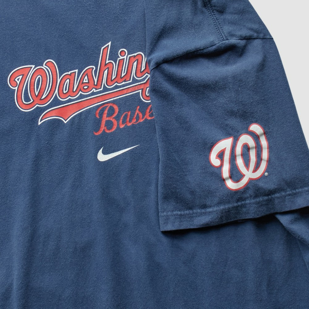 Washington Nationals 2012 T-Shirt Blue Vintage
