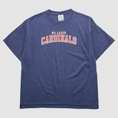 St. Louis Cardinals Adidas 2000s T-Shirt Navy Vintage