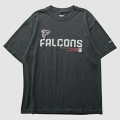 Atlanta Falcons Reebok 2000s T-Shirt - Black Vintage for sale