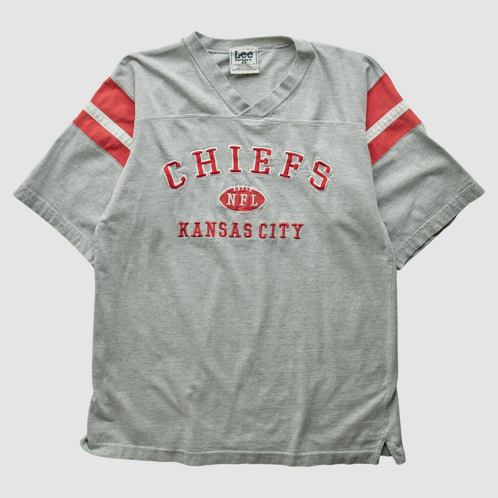 Kansas City Chiefs Lee Apparel 2000s T-Shirt - Gray Vintage outlet