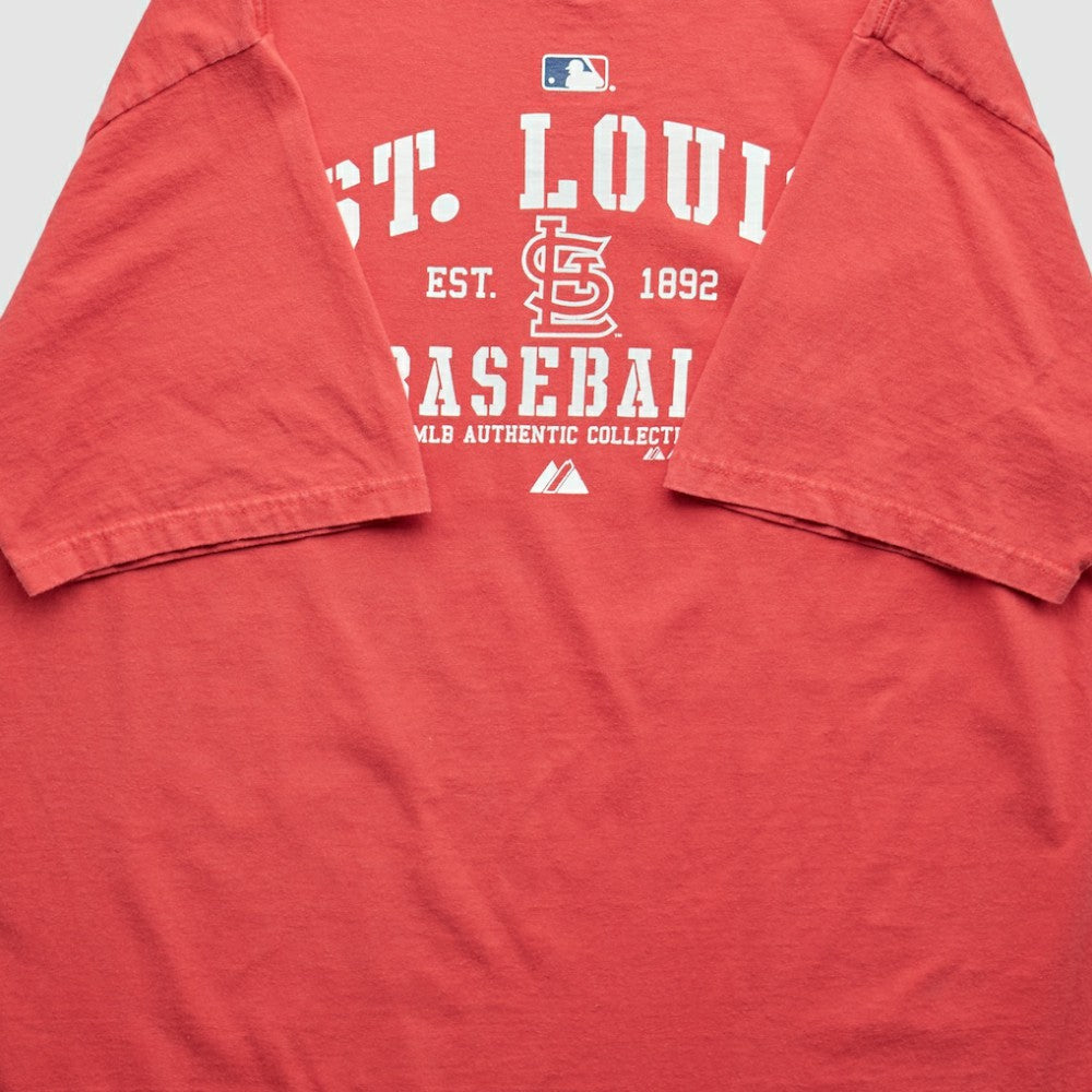 St. Louis Cardinals Majestic 2011 T-Shirt Red Vintage