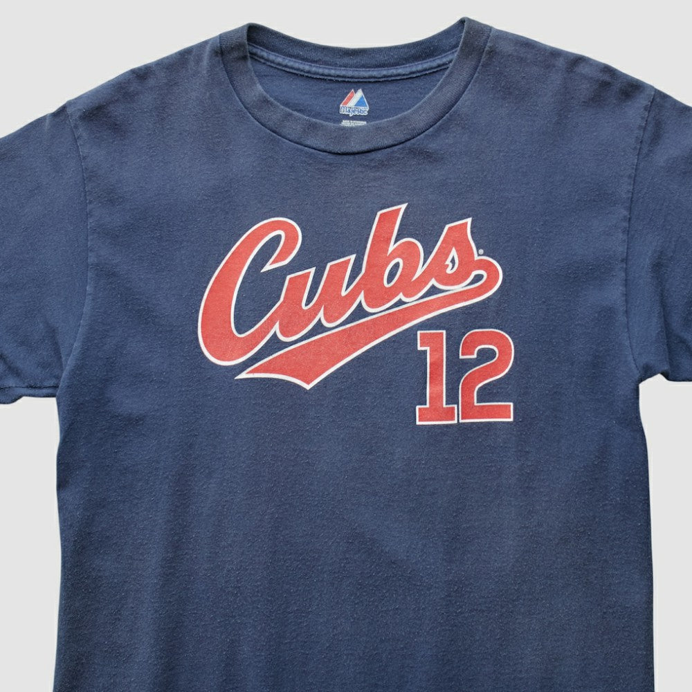 Chicago Cubs Majestic 2009 T-Shirt Navy Vintage