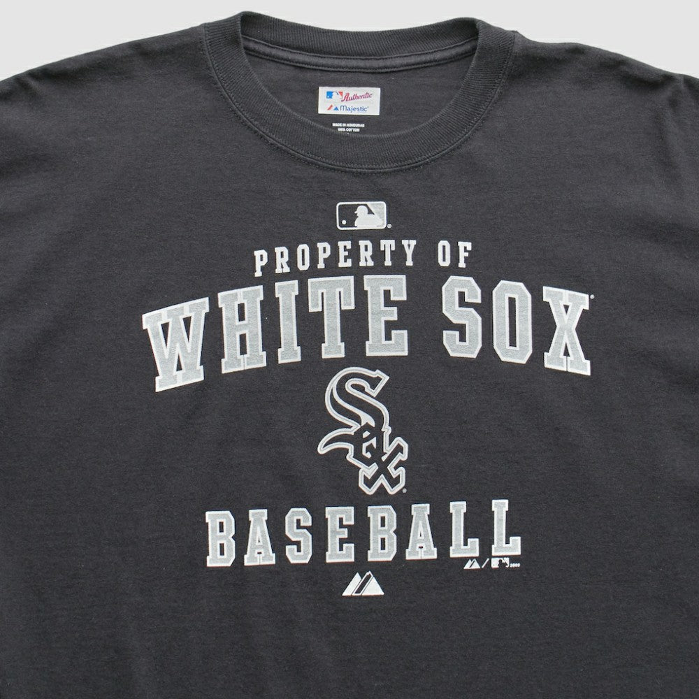 Chicago White Sox Majestic 2009 T-Shirt Black Vintage
