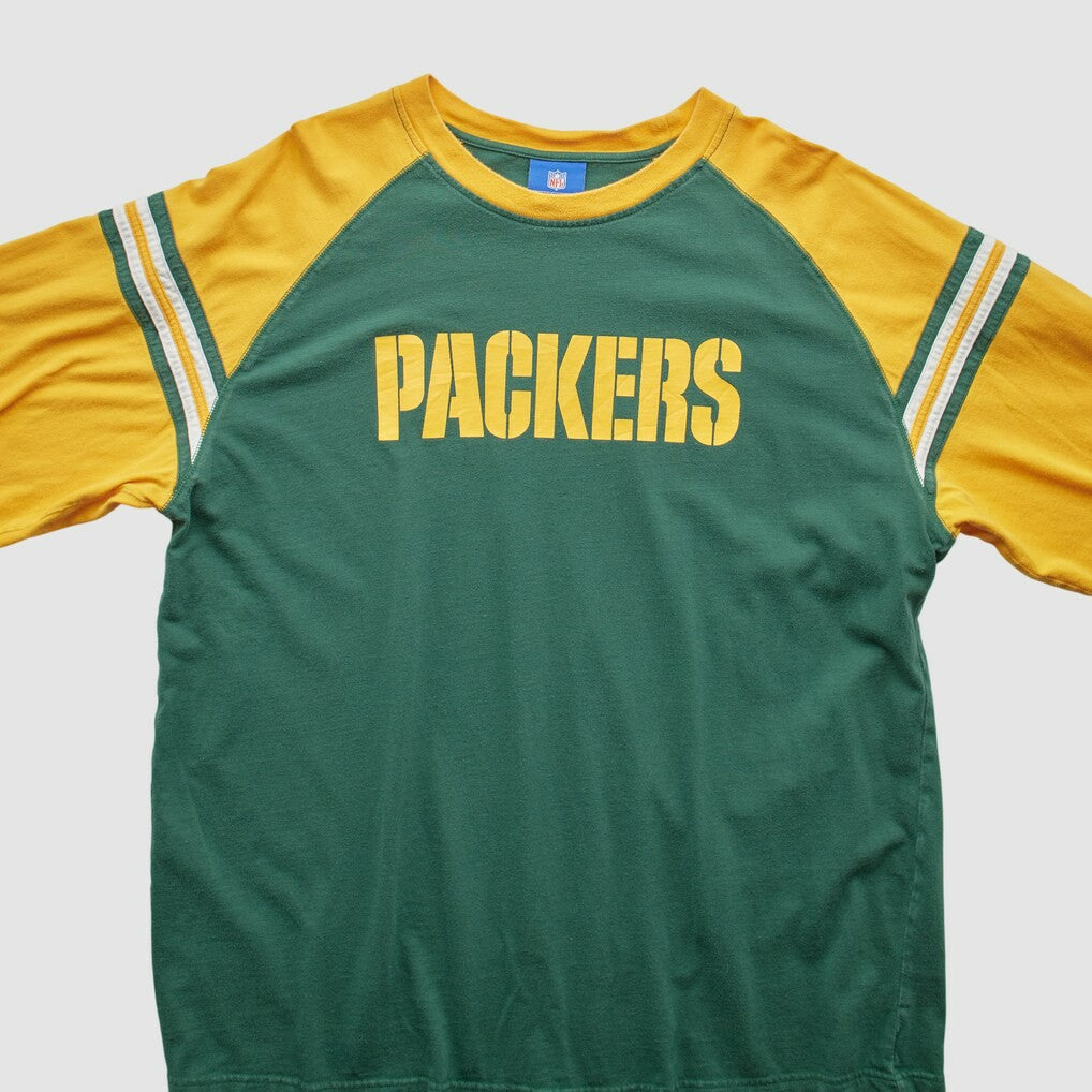 Green Bay Packers NFL 2000s T-Shirt - Green Vintage online