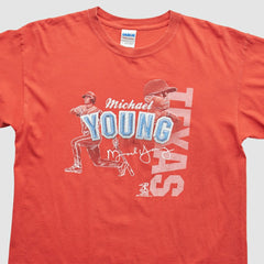 Texas Rangers 2011 T-Shirt Orange Vintage