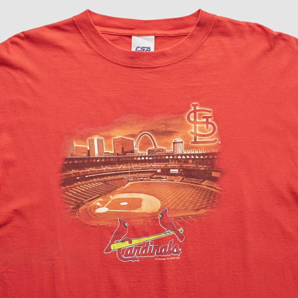 St. Louis Cardinals CSA 2005 T-Shirt Red Vintage