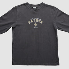 New Orleans Saints NFL 2000s T-Shirt - Black Vintage for sale