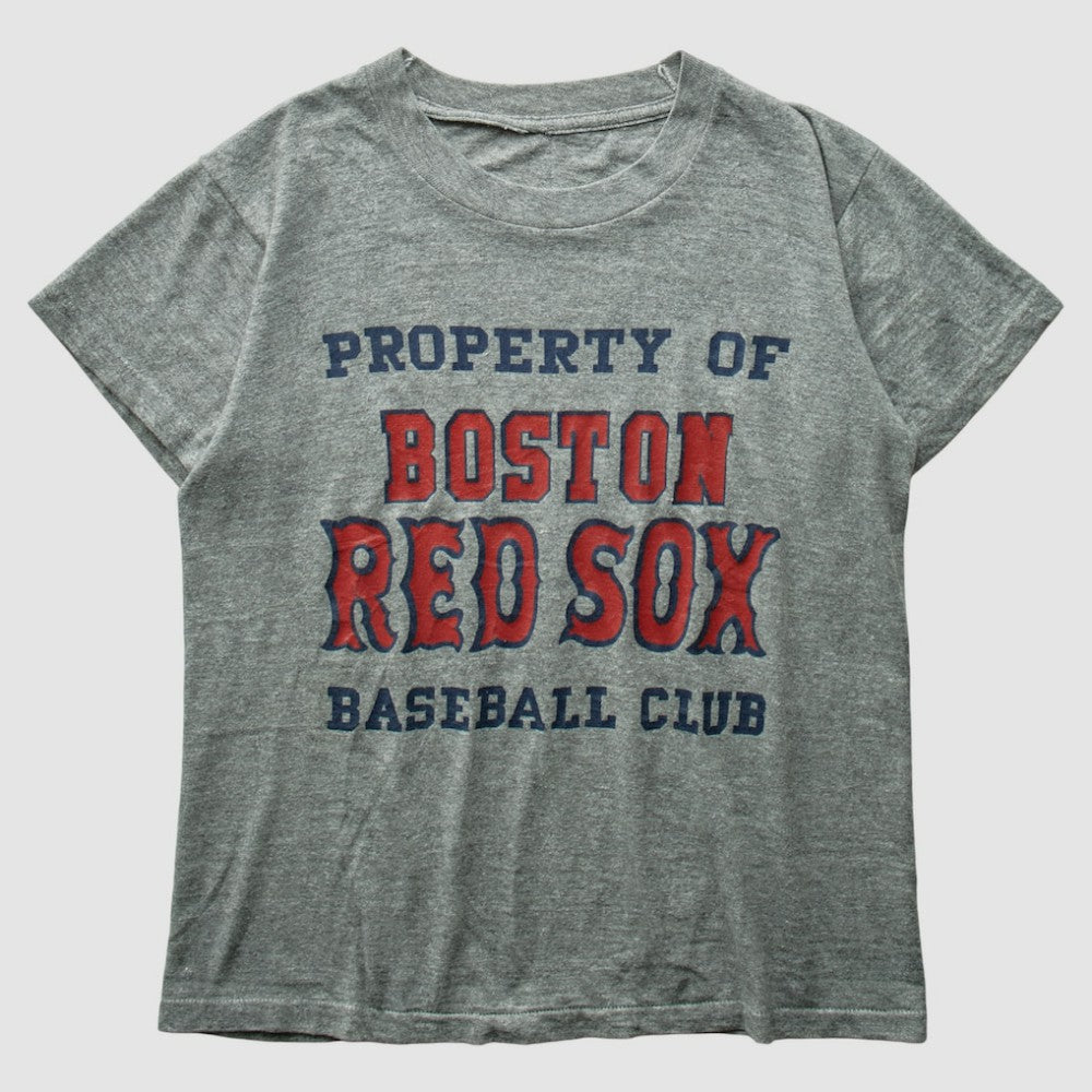 Boston Red Sox 80s T-Shirt Heather Gray Vintage