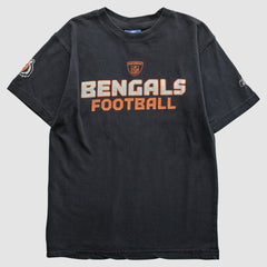 Cincinnati Bengals Reebok 2000s T-Shirt - Black Vintage on sale
