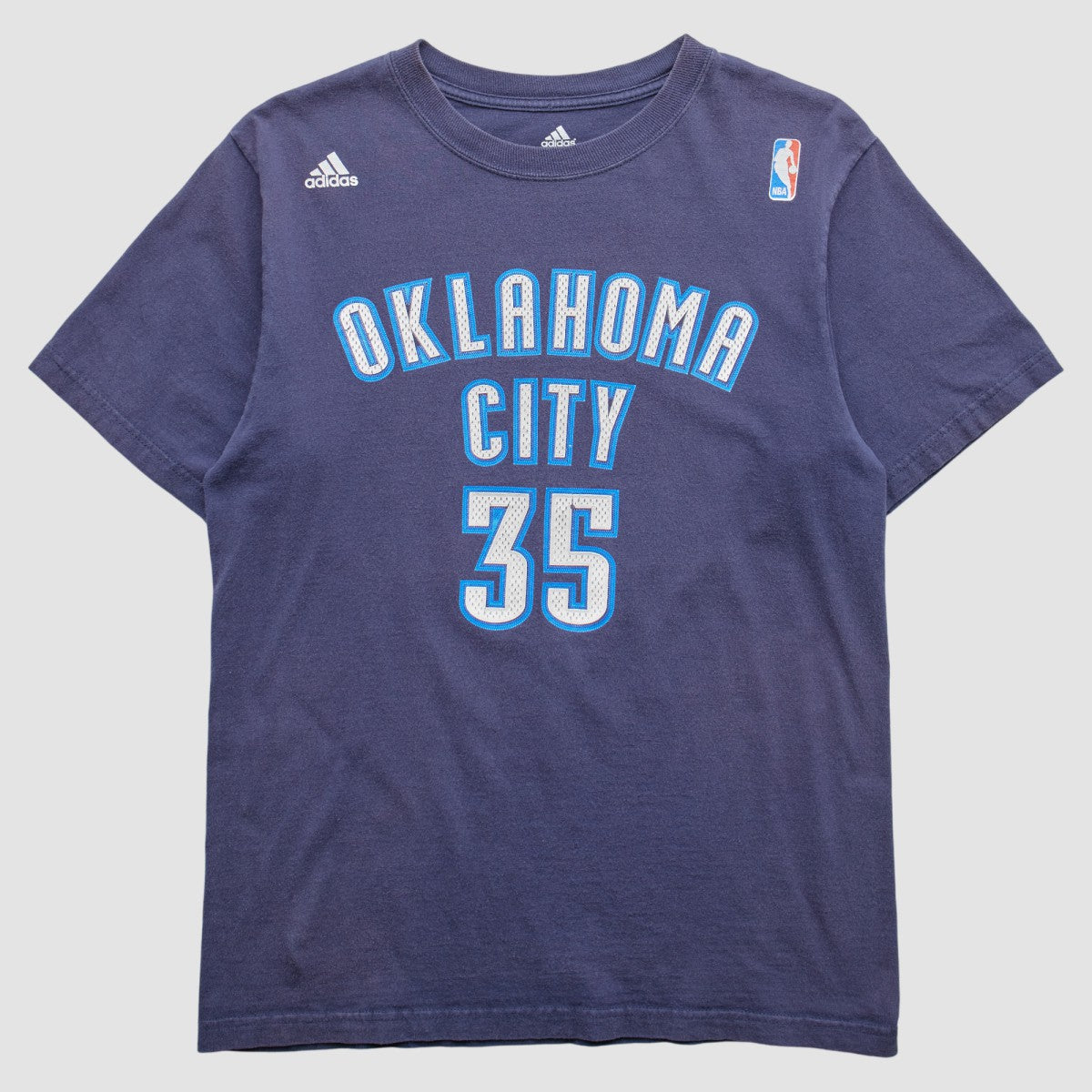 Oklahoma City Thunder 2010s T-Shirt - Navy Vintage for sale