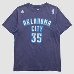 Oklahoma City Thunder 2010s T-Shirt - Navy Vintage for sale