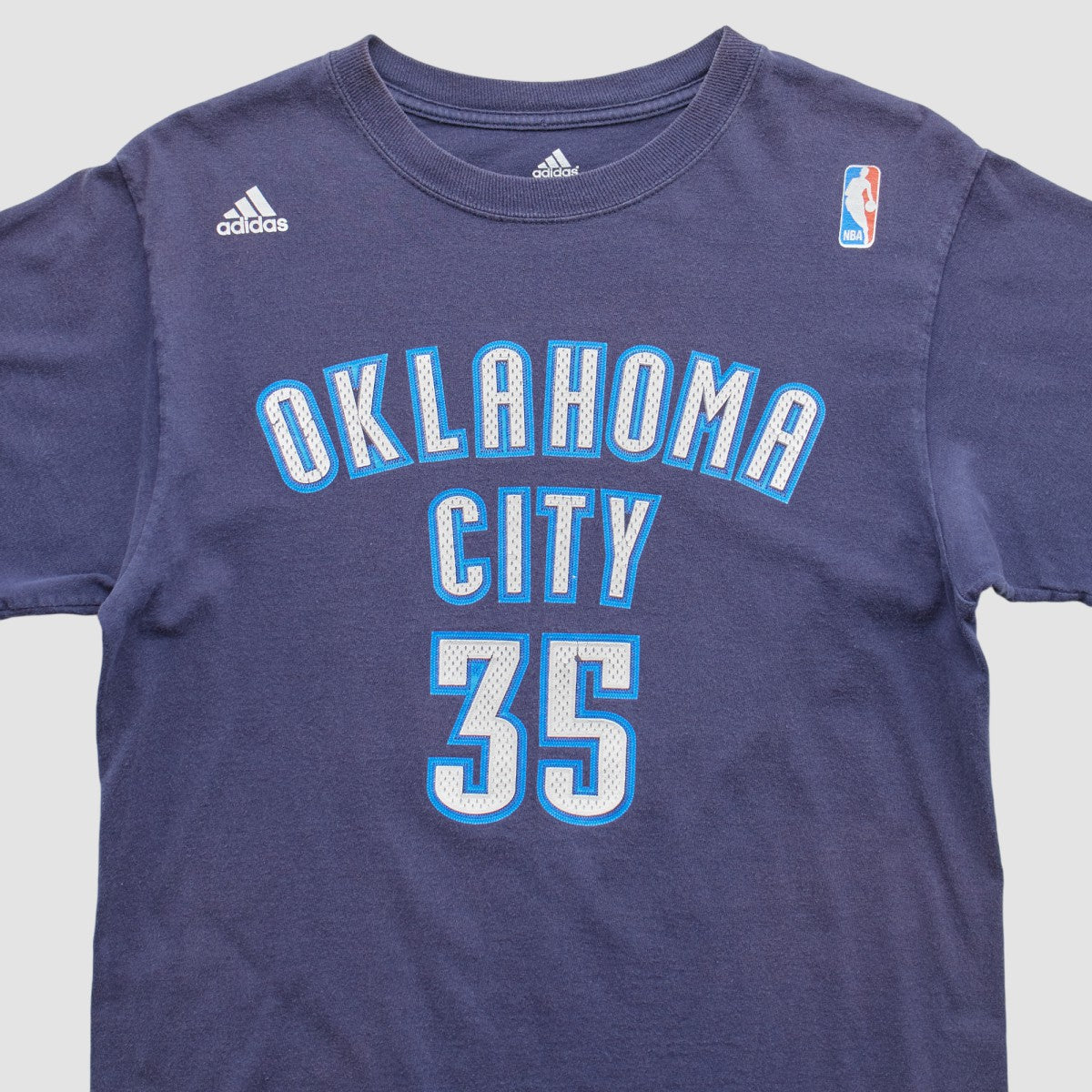 Oklahoma City Thunder 2010s T-Shirt - Navy Vintage for sale
