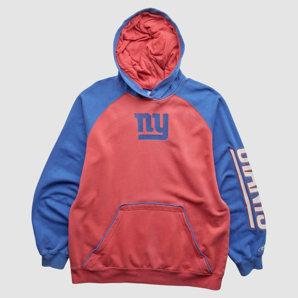 New York Giants Reebok 2000s Pullover Sweatshirt - Red Vintage for sale
