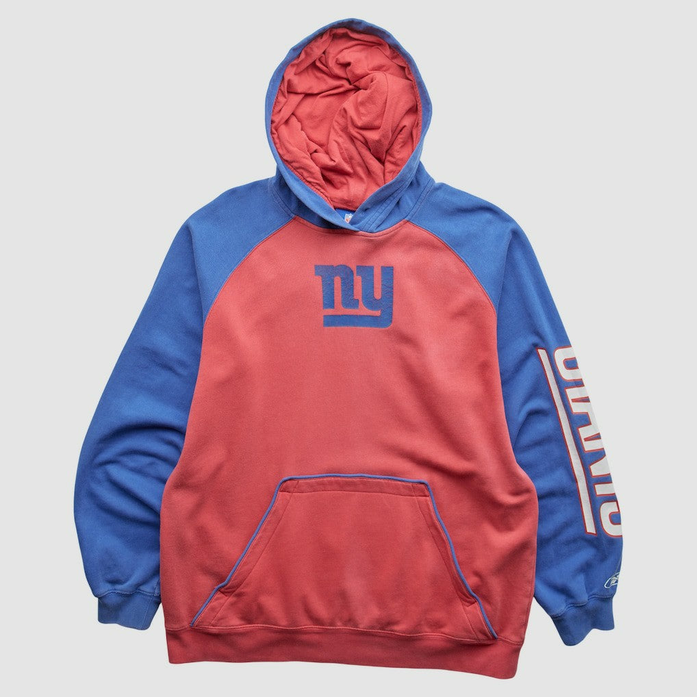 New York Giants Reebok 2000s Pullover Sweatshirt - Red Vintage for sale