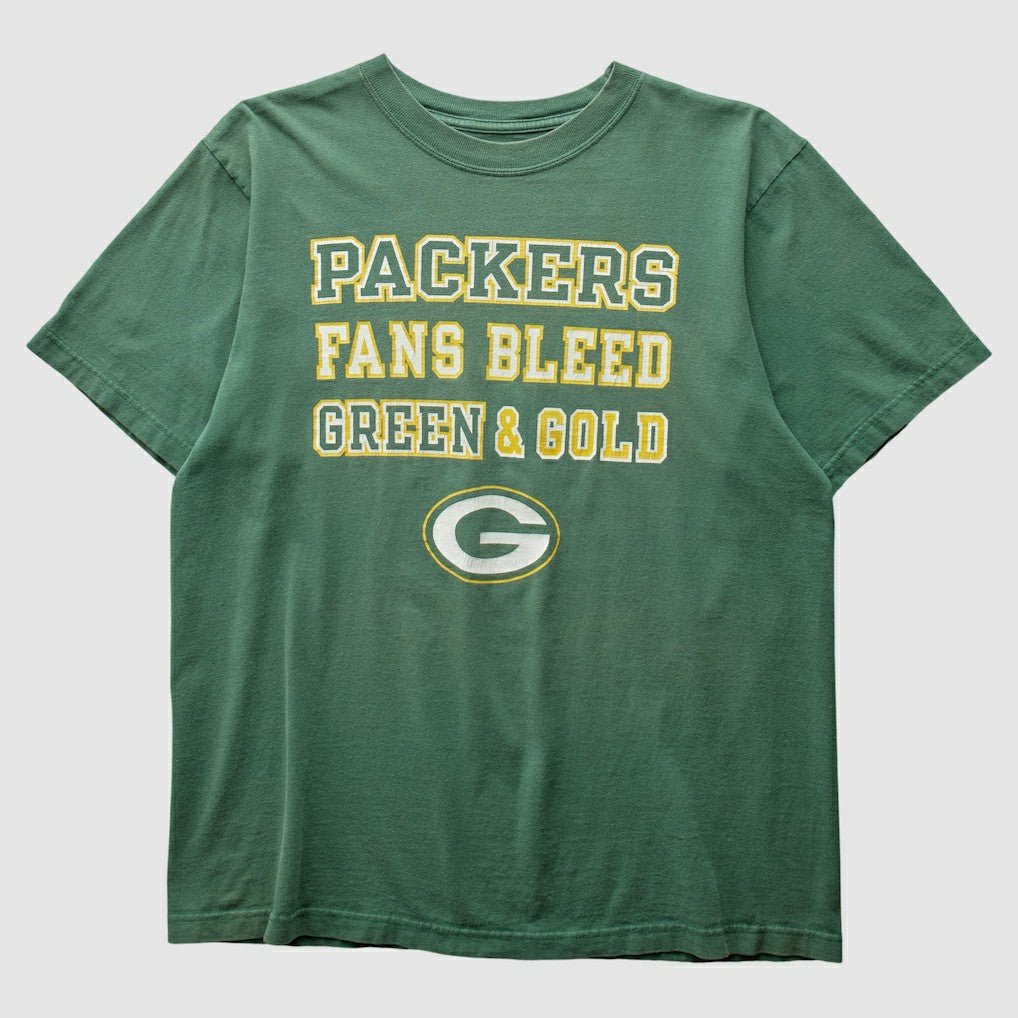 Green Bay Packers 2000s T-Shirt - Green Vintage on sale