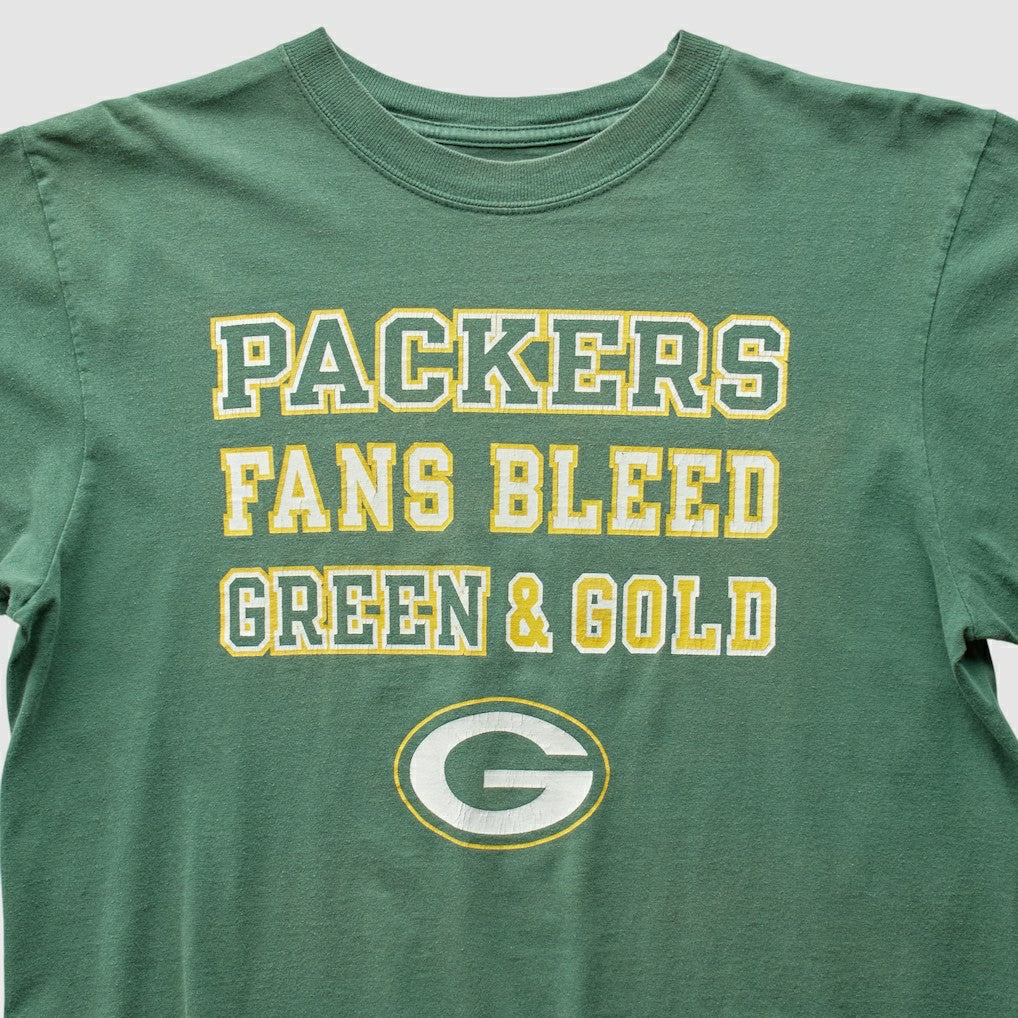 Green Bay Packers 2000s T-Shirt - Green Vintage on sale
