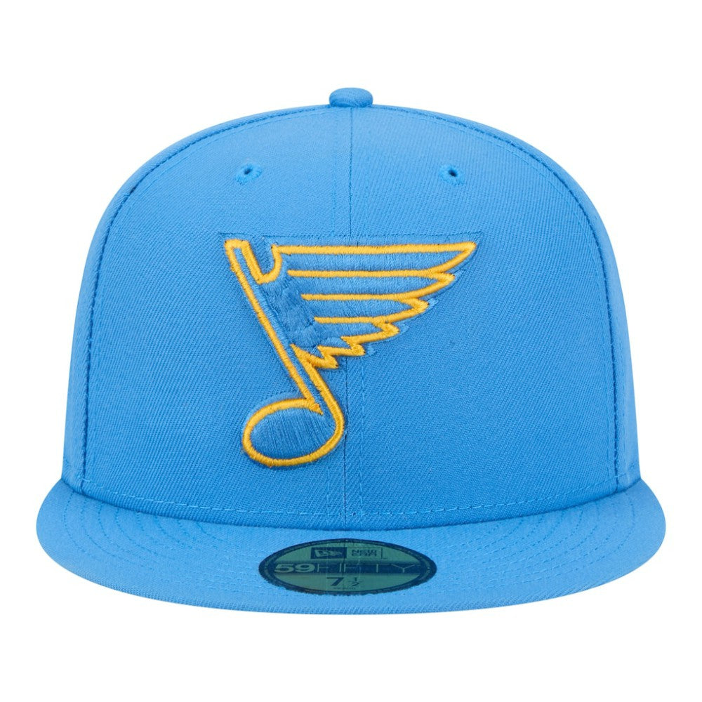 St. Louis Blues New Era Core 59FIFTY Fitted Hat - Light Blue Hats
