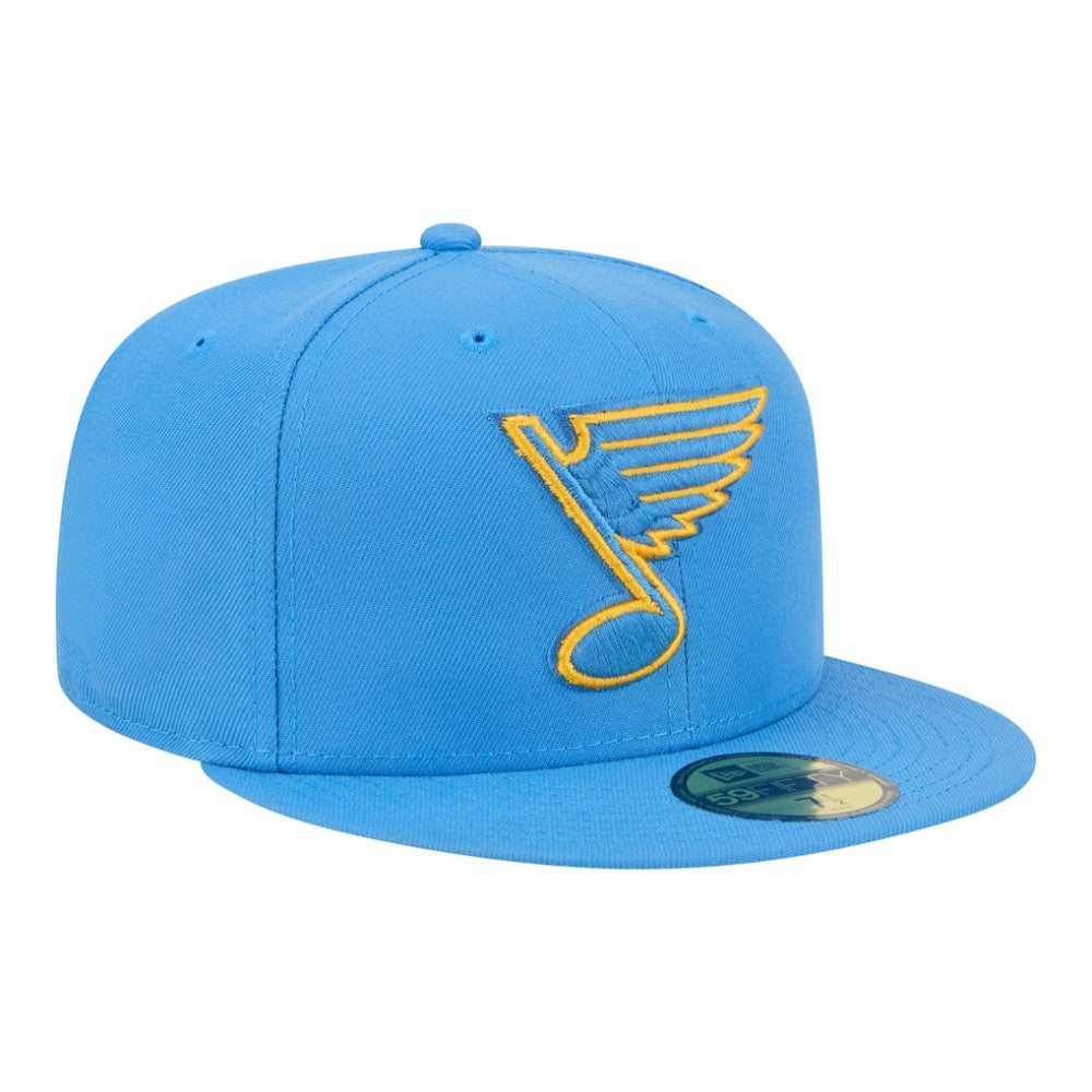 St. Louis Blues New Era Core 59FIFTY Fitted Hat - Light Blue Hats