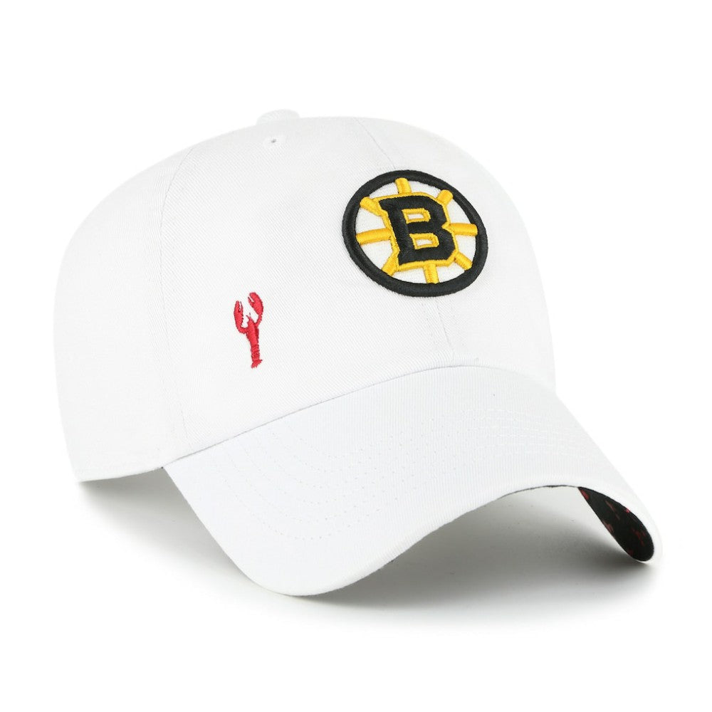 Boston Bruins '47 Women's Confetti Clean Up Adjustable Hat - White Hats
