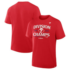 Philadelphia Phillies 2025 NL East Division Champions Locker Room Big & Tall T-Shirt Red